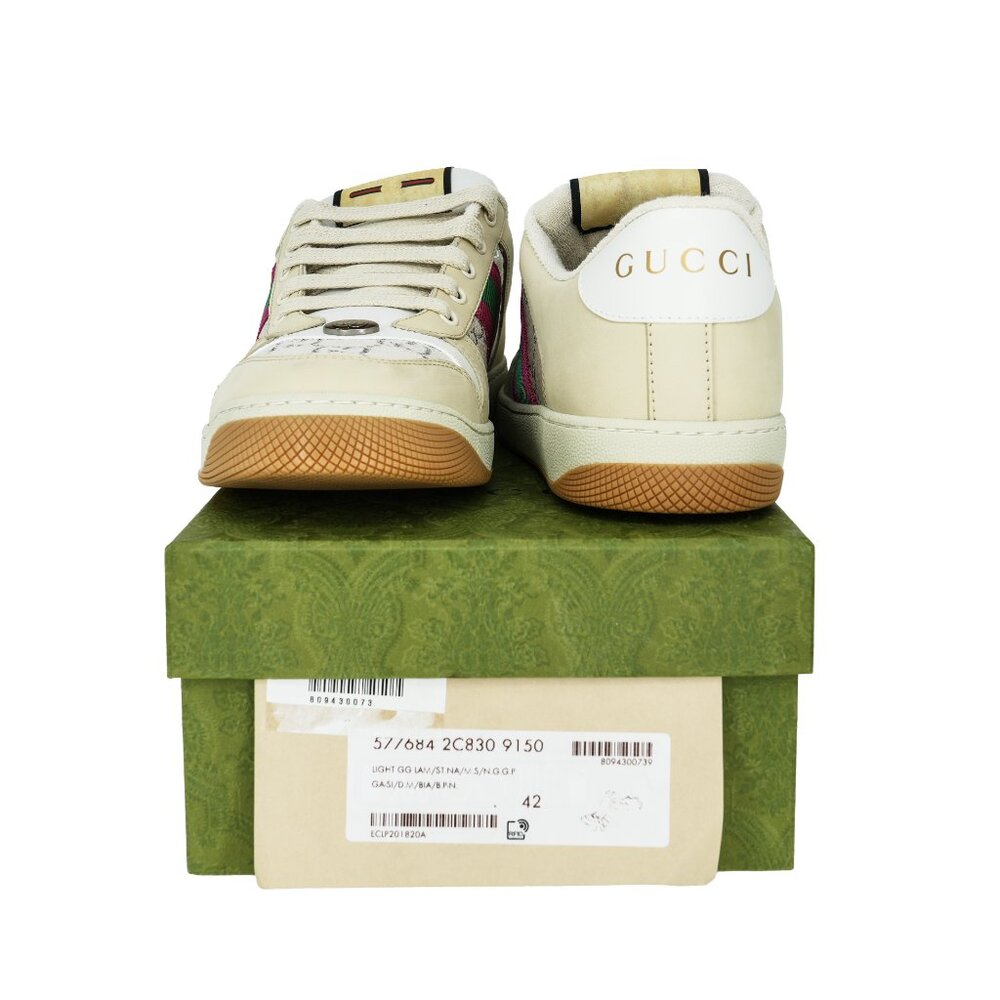 Gucci Women's 577684 GG Screener Sneakers - Picture 5 of 6